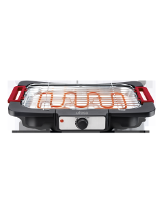 Ufesa BB6020 Parrilla Mesa Eléctrico Negro, Acero inoxidable 2000 W