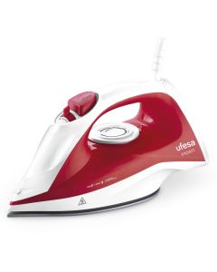 Ufesa 80105142 plancha Plancha a vapor 2400 W Rojo, Blanco