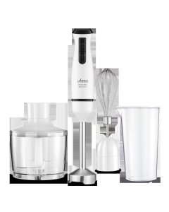 Ufesa 70105523 licuadora 0,6 L Batidora de inmersión 600 W Negro, Blanco