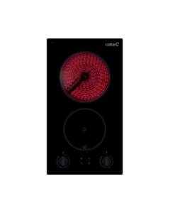 Placa vitrocerámica Cata VI 302 Negro Integrado 29 cm 2 zona(s)