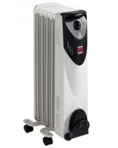 FM Calefacción RW-10 calefactor eléctrico Negro, Blanco 1000 W Radiador