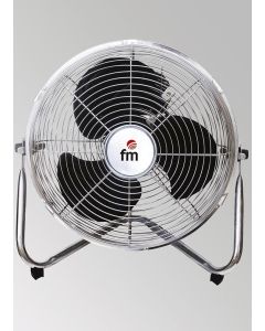 FM Calefacción F-30 ventilador Negro, Plata