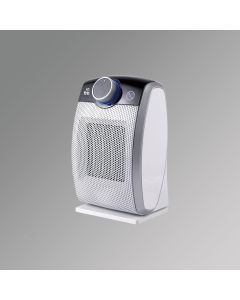 FM Calefacción TC-20 Interior Negro, Gris 1800 W Ventilador eléctrico