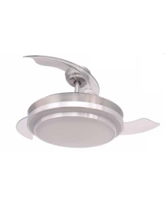 FM Calefacción VT-SENZA PLUS ventilador Acero inoxidable, Blanco