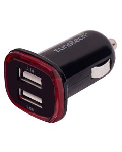 Sunstech DCU10 Universal Negro, Rojo Encendedor de cigarrillos Auto