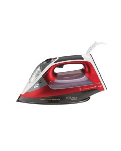 Solac CVG9611 Plancha vapor-seco Suela antiadherente 3000 W Negro, Rojo, Blanco