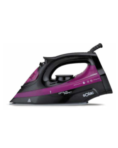 Solac PV2114 Plancha vapor-seco Suela de cerámica 2600 W Negro, Púrpura