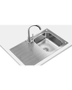 Teka UNIVERSE 45 T-XP 1C 1E Lavabo sobre-encimera Rectangular Acero inoxidable
