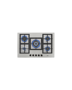 Placa de gas Teka EFX 70.1 5G AI AL DR CI Acero inoxidable Integrado 75 cm Encimera 5 zona(s)