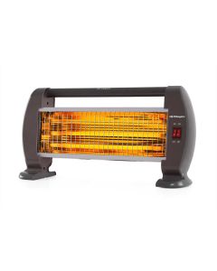 Orbegozo BP 0206 Interior Negro 1200 W Calefactor eléctrico de cuarzo