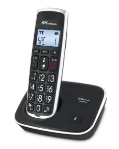 SPC Comfort Kaiser Teléfono Negro 7608N