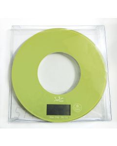 JATA 722P báscula de cocina Verde, Transparente Plaza Báscula electrónica de cocina