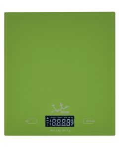 JATA Mod. 729V Verde Encimera Rectángulo Báscula electrónica de cocina