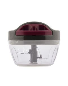 JATA AC57E picadora manual de alimentos Negro, Transparente