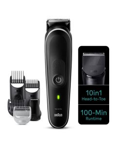 Braun MGK5440 cortadora de pelo y maquinilla Negro 18 Ión de litio