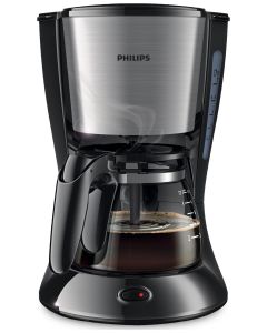 Cafetera Philips Daily Collection HD7435/20 diseño compacto 0.6 l. con jarra de cristal.