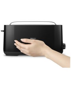 Tostadora Philips Daily Collection ranura larga negro HD2590/90