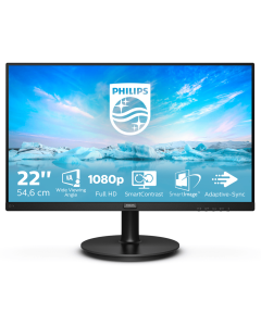 Philips V Line 221V8/00 pantalla para PC 54,6 cm (21.5") 1920 x 1080 Pixeles Full HD LED Negro
