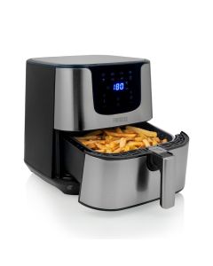 Princess 182060 Sencillo 5,5 L Independiente 1700 W Freidora de aire caliente Plata