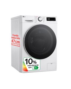 Lavadora inteligente LG AI Direct Drive 9 kg 1200 rpm A serie fondo especial 500 F2WR5S09A0W A
