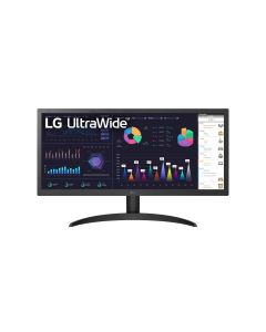 LG 26WQ500-B pantalla para PC 65,3 cm (25.7") 2560 x 1080 Pixeles 4K Ultra HD LCD Negro
