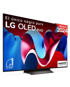 Televisor LG OLED 4K 77" con Smart TV WebOS24 serie C4