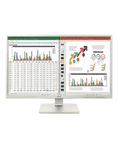 LG 27BK55YP-W pantalla para PC 68,6 cm (27") 1920 x 1080 Pixeles Full HD LED Negro