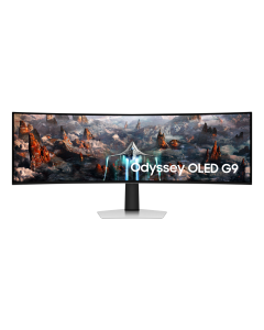 Samsung Odyssey S49CG934SU pantalla para PC 124,5 cm (49") 5120 x 1440 Pixeles DQHD OLED Plata