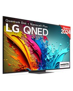 Televisor LG 75" QNED 4K con Smart TV WebOS24 serie QNED87