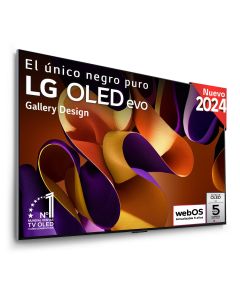 Televisor LG OLED evo 4K 55" con Smart TV WebOS24 serie G4