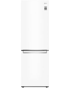 Frigorífico combi LG 1,86m Clase E 374l Blanco Serie 300 GBP31SWLZN