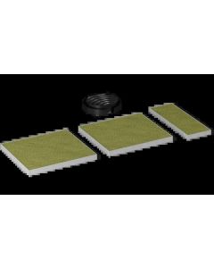 Siemens Umluft-Set LZ11BKV16 Filtro para campana extractora