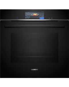 Horno Siemens iQ700 HB778G3B1 71 L A+ Negro, Acero inoxidable