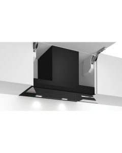 Campana Decorativa Integrada Bosch DBB67AM60 60 cm 749 m³/h 3 velocidades Cristal Negro B