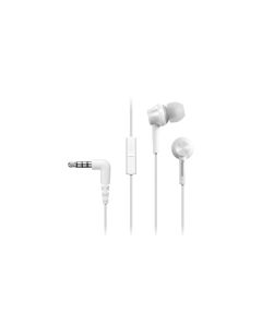 Panasonic RP-TCM115E Auriculares Alámbrico Dentro de oído Llamadas/Música Blanco