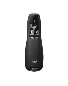 Logitech R400 apuntador inalámbricos RF Negro