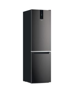 Frigorífico combi Whirlpool W7X 93T KS Independiente Negro Acero inoxidable 367 L D