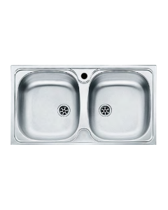 Mepamsa 101.0525.919 fregadero Lavabo sobre-encimera Rectangular Acero inoxidable