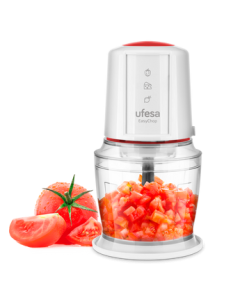 Ufesa Easy Chop picadora eléctrica de alimentos 0,8 L Blanco