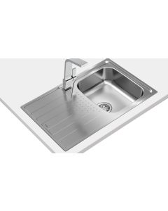 Teka UNIVERSE 45 T-XP 1C 1E Lavabo sobre-encimera Rectangular Acero inoxidable