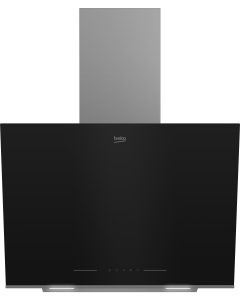 Campana Inclinada Beko BHCA66641BBHS 60 cm 445 m³/h 3+1 velocidades intensivas Negro A