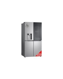 LG InstaView GMG961EVKE nevera puerta lado a lado Independiente 637 L E Negro, Acero inoxidable