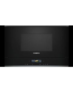 Microondas integrable Siemens iQ700 BE732R1B1 Combinado 21 L 900 W Negro