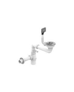 Teka 61001407 accesorio para fregadero Acero inoxidable, Blanco