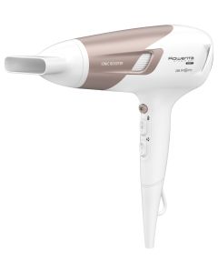 Secador de pelo Rowenta motor DC STUDIO DRY GLOW ROSA Y BLANCO CV5830F0