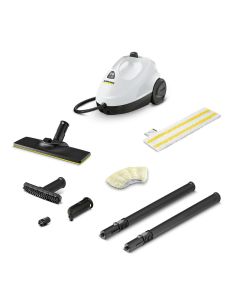 Kärcher SC 2 EasyFix Limpiador a vapor de cilindro 1500 W Negro, Blanco