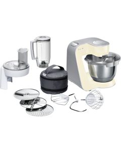 Bosch MUM58920 robot de cocina 1000 W 3,9 L Beige, Gris, Acero inoxidable