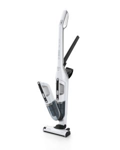 Bosch Serie 4 BBH32551 aspiradora de mano Metálico, Blanco Sin bolsa