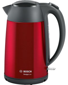 Bosch TWK3P424 tetera eléctrica 1,7 L 2400 W Gris, Rojo