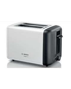 Bosch TAT3P421 tostadora 2 rebanada(s) 970 W Negro, Blanco